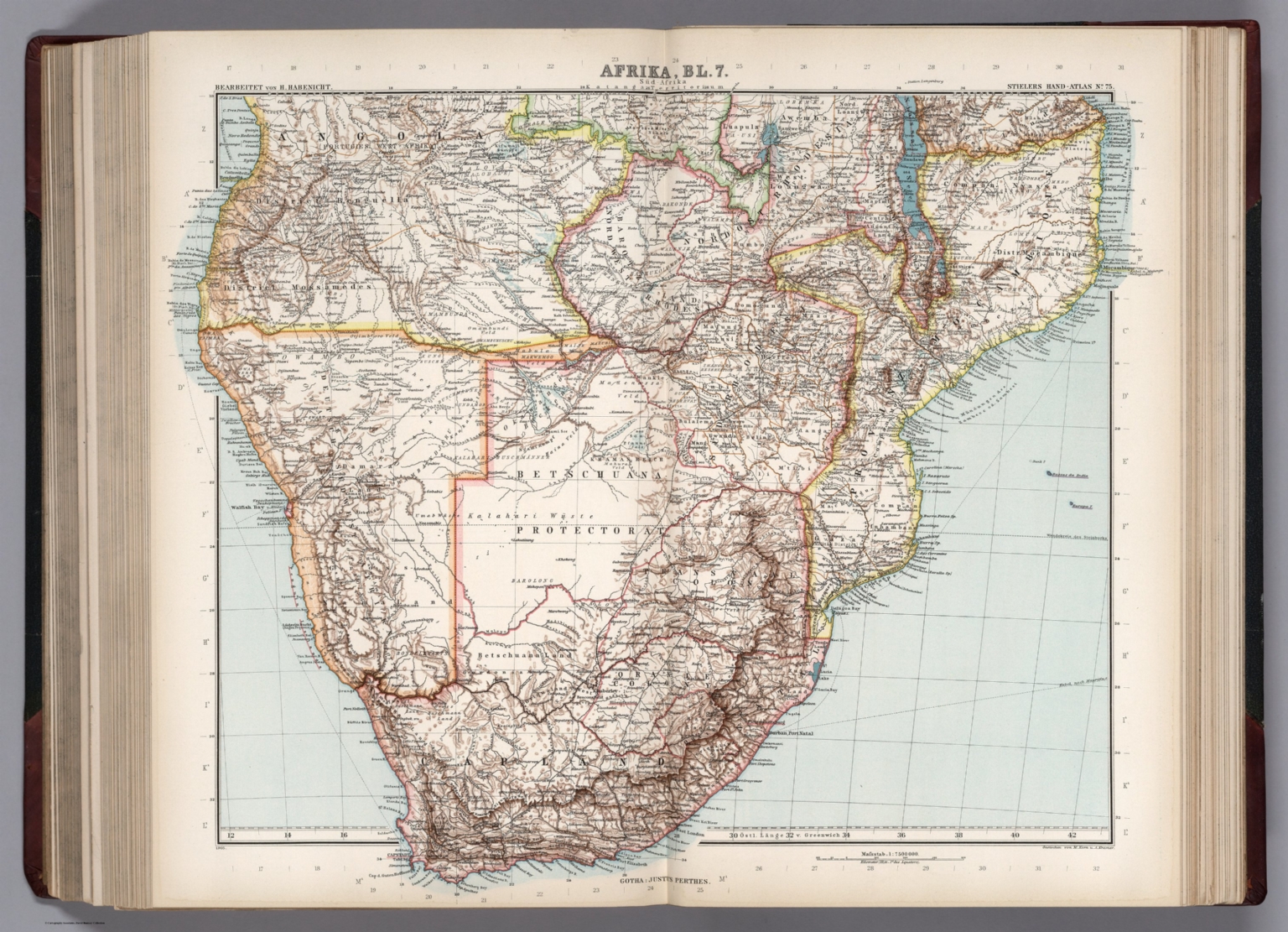 Afrika In Blaettern Bl David Rumsey Historical Map Collection