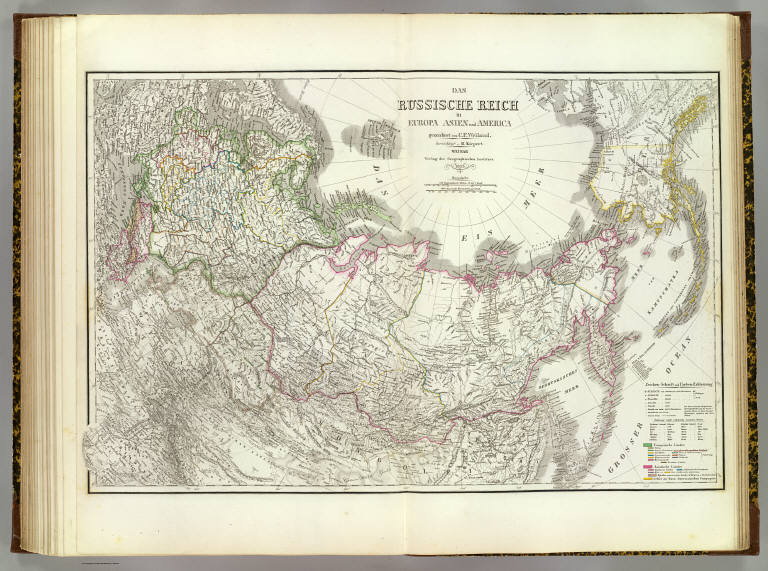 Ruskiy Reykh Russische Reich. - David Rumsey Historical Map Collection