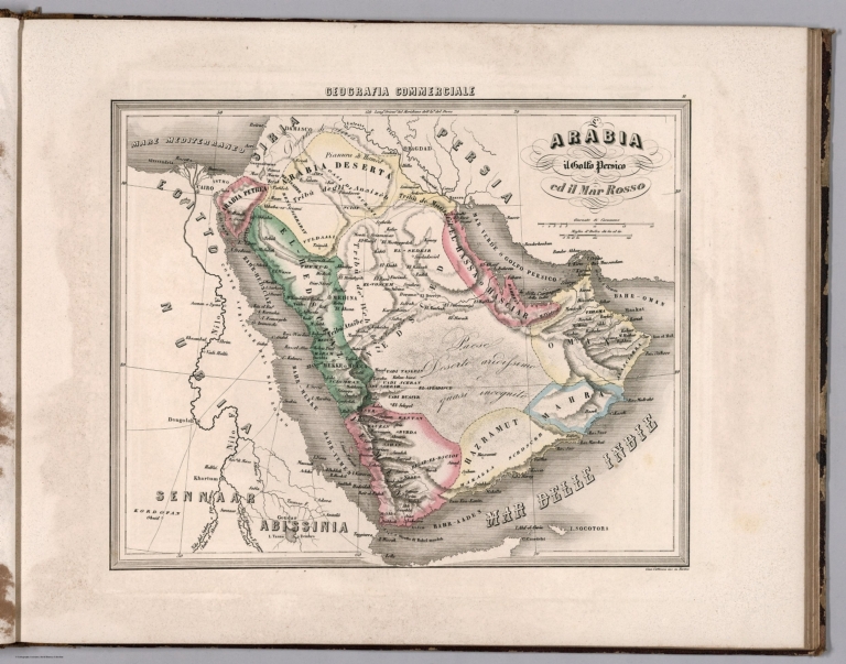 11. Arabia il Golfo Persico ed il Mar Rosso.