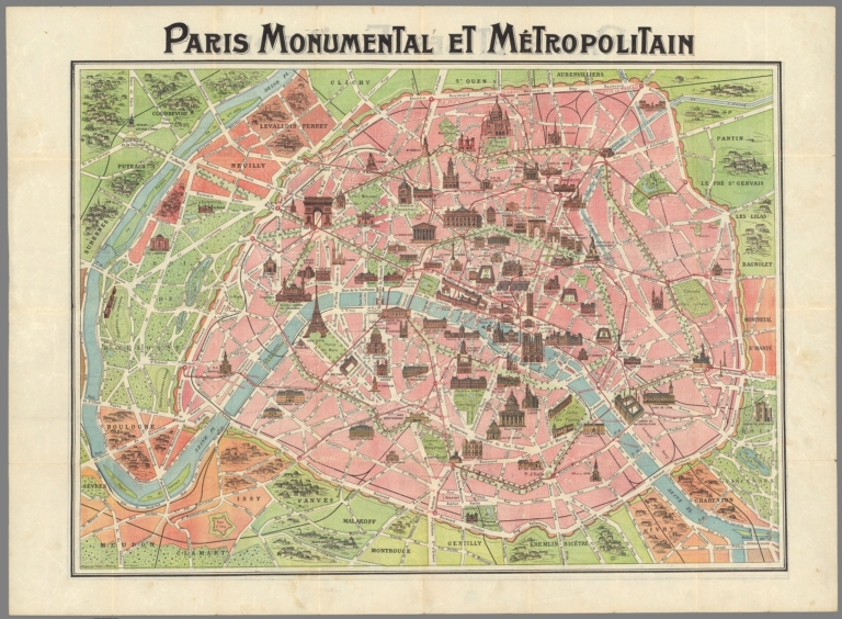 Paris monumental et métropolitain.