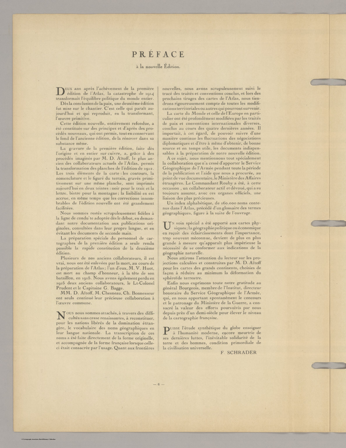 Preface: Atlas Universel de Geographie. - David Rumsey Historical Map ...