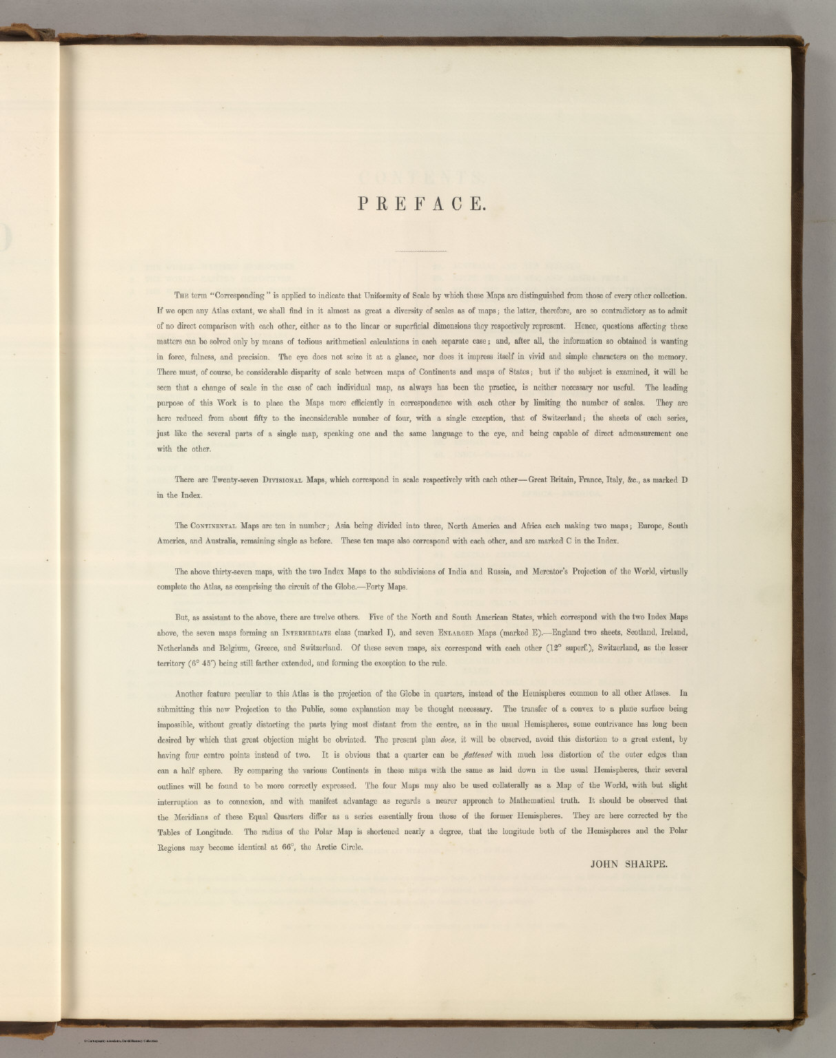Preface: Sharpe's Corresponding Atlas. - David Rumsey Historical Map ...