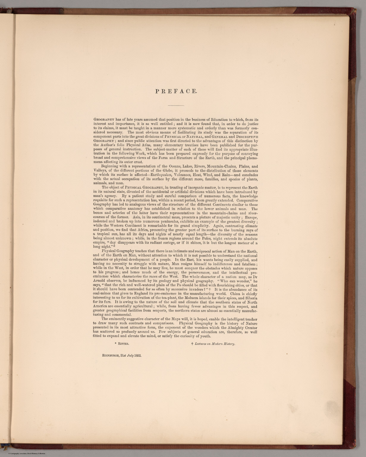 Text: Preface. - David Rumsey Historical Map Collection