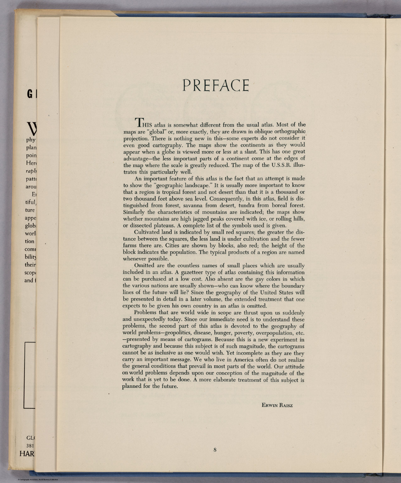 Text Page: Preface to Atlas of Global Geography - David Rumsey ...