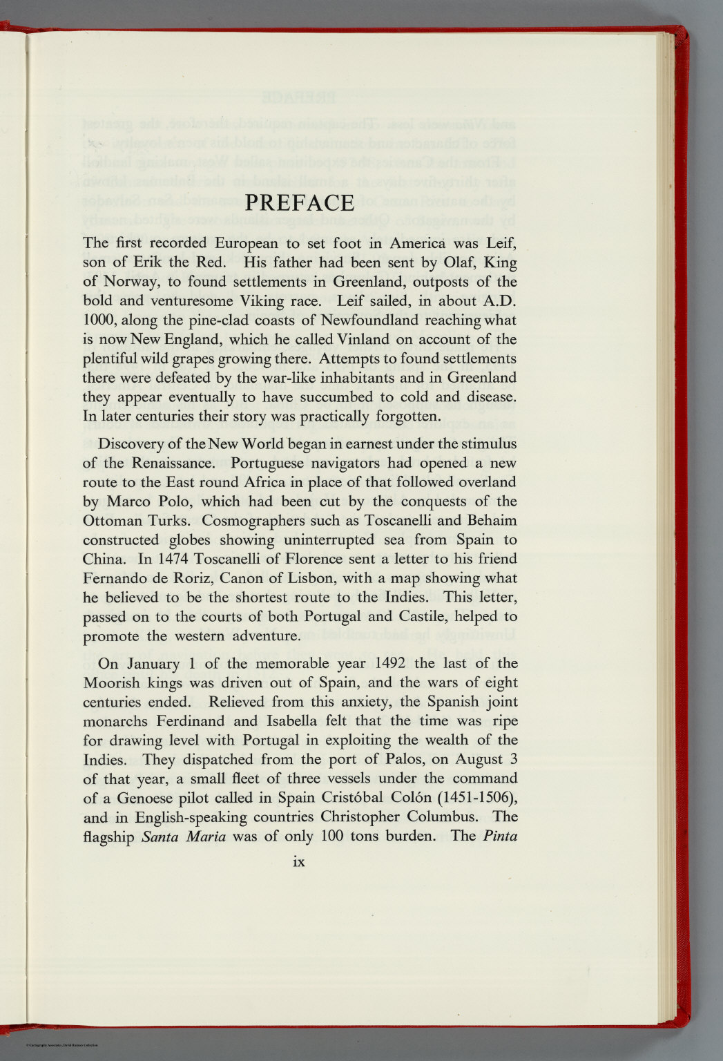 Text Page: Preface: Volume V, The Americas - David Rumsey Historical ...