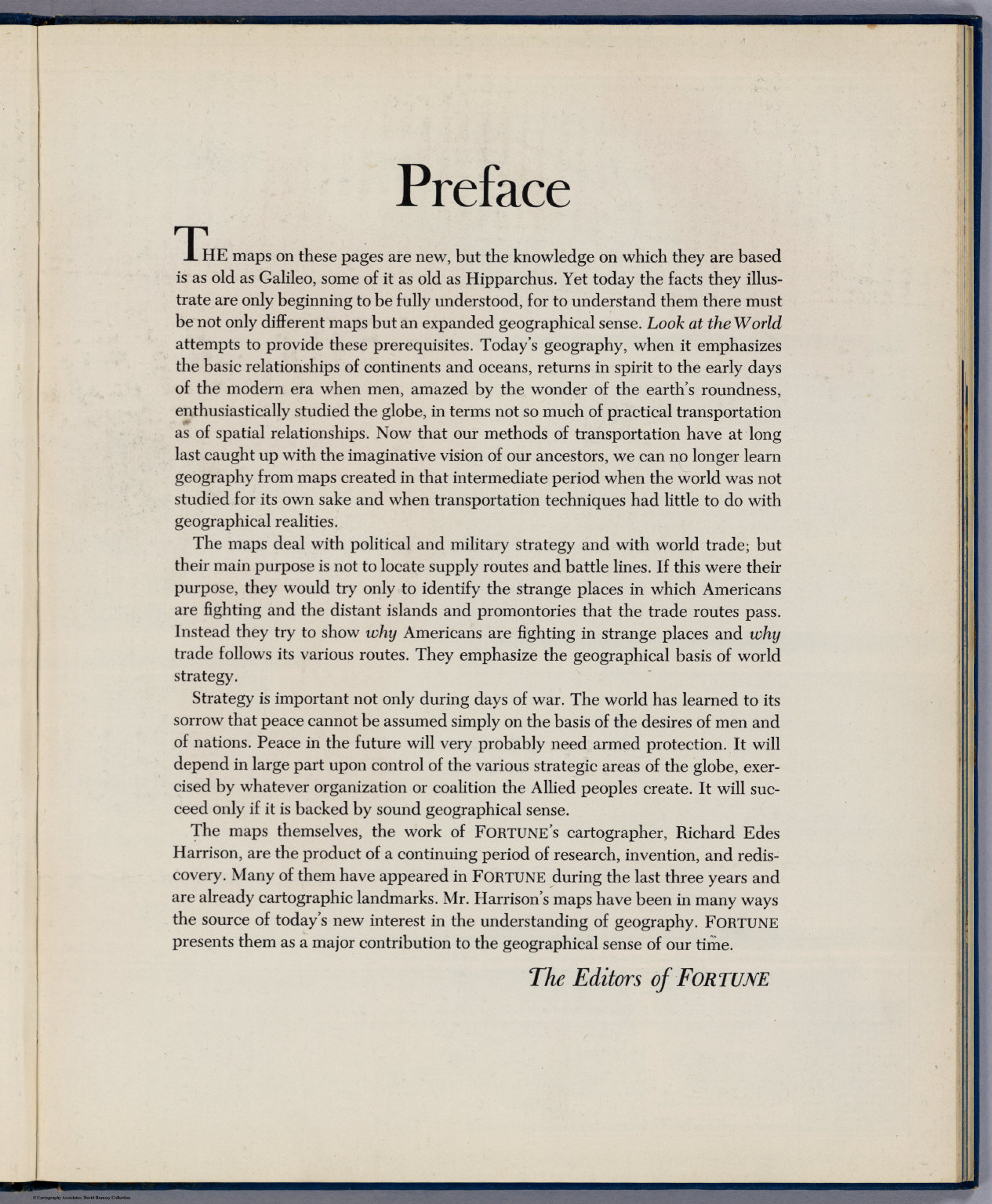 Preface: Look At The World: The Fortune Atlas For world Strategy ...