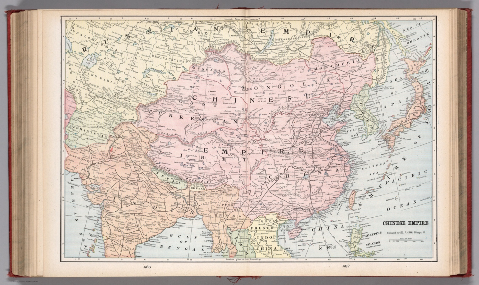 Chinese Empire - David Rumsey Historical Map Collection