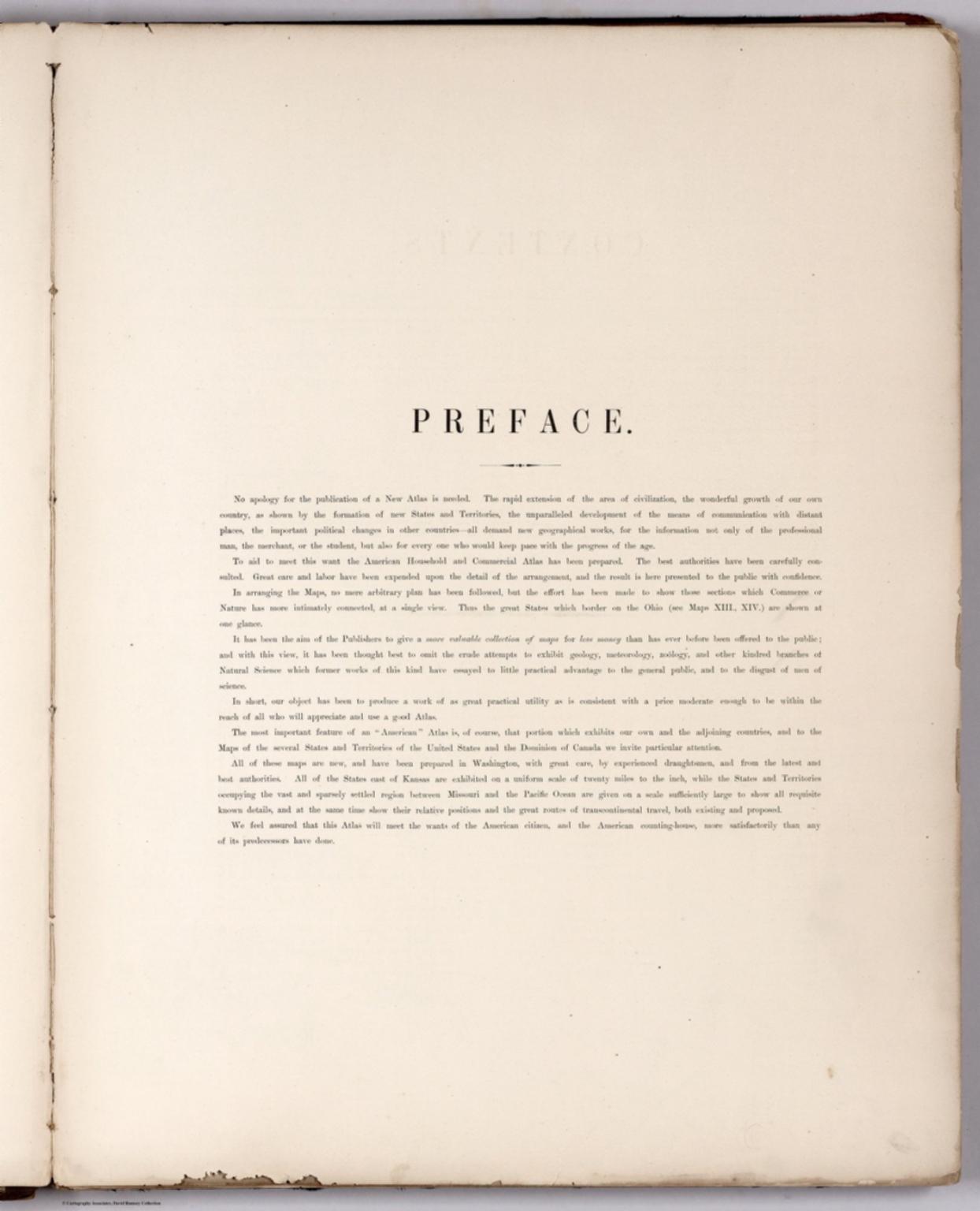 Text: Preface. - David Rumsey Historical Map Collection