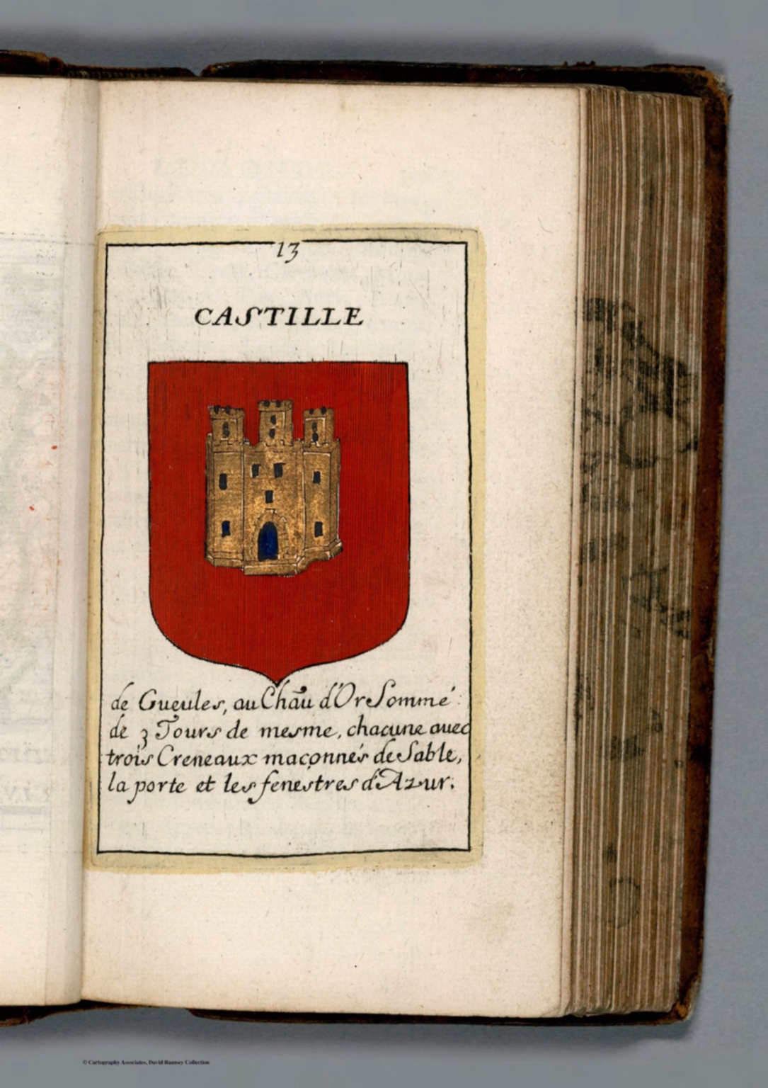 View Castille (coatofarms). David Rumsey Historical Map Collection