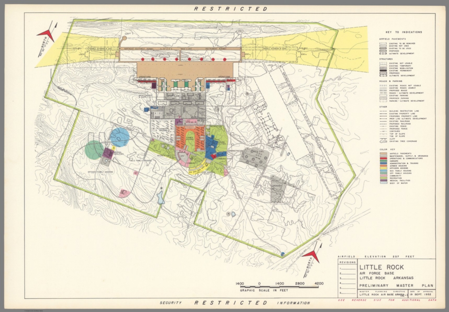 Little Rock Air Force Base Little Rock Arkansas Preliminary master