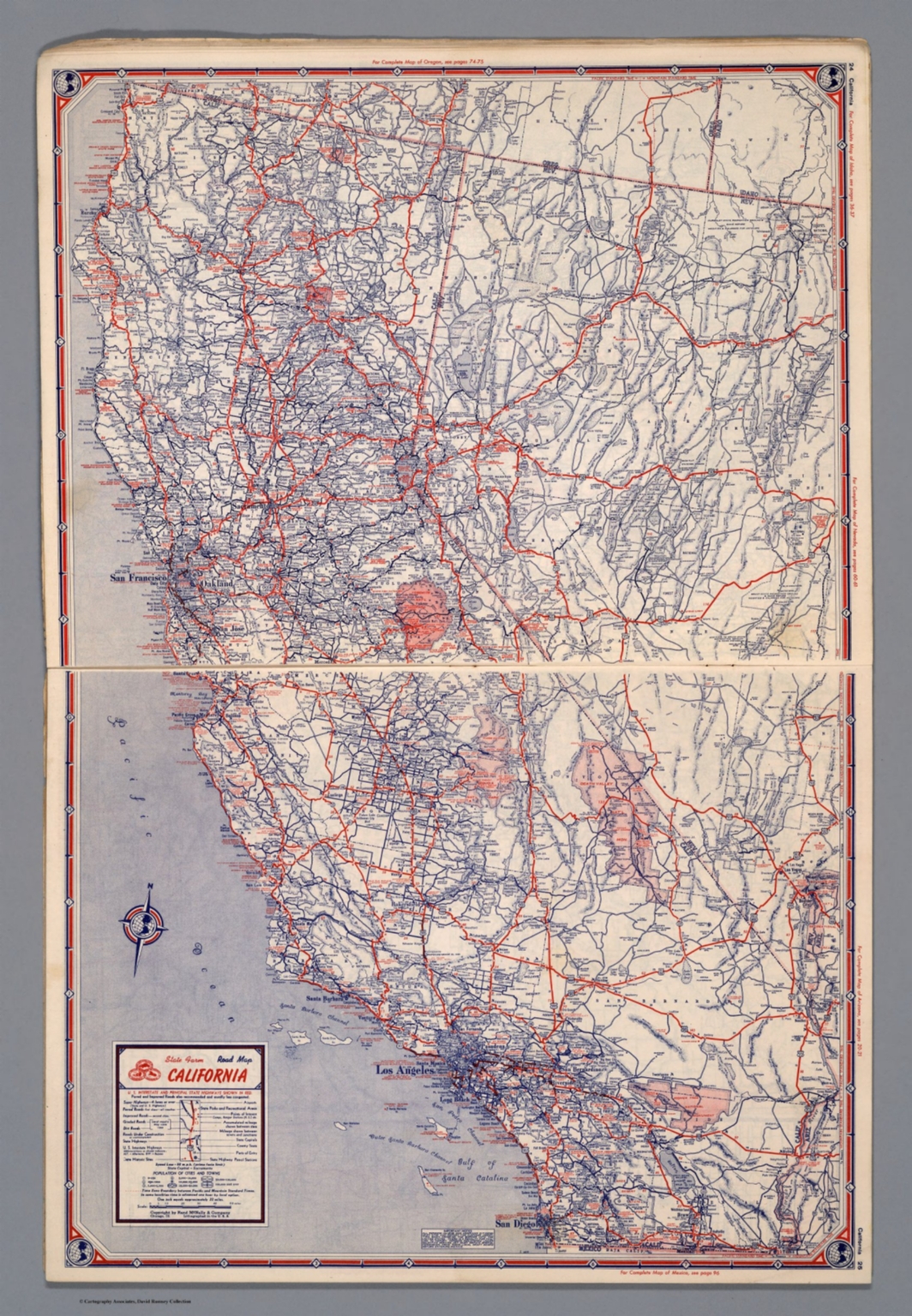 State Farm Road map: California