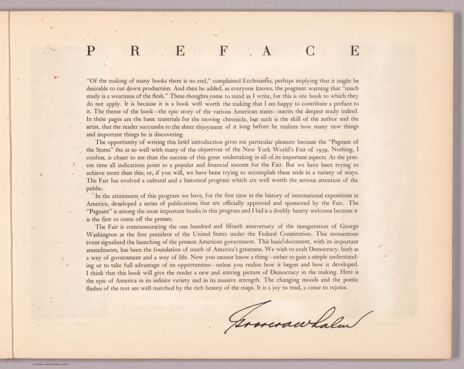 Text: Preface. - David Rumsey Historical Map Collection