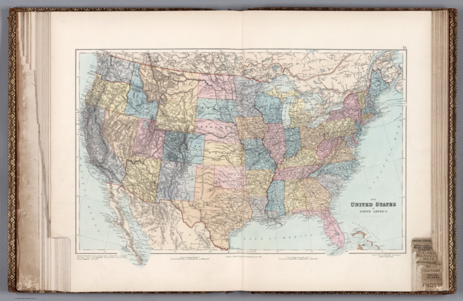 Us$73 Map 73. United States. - David Rumsey Historical Map Collection