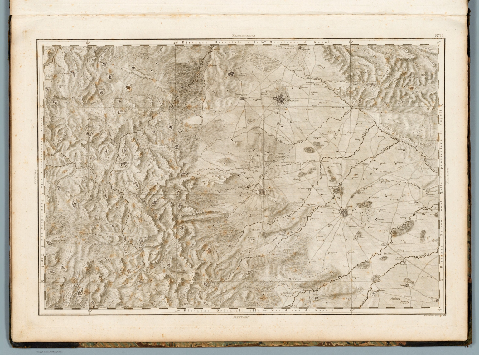 Lucera Maps No. 11. Lucera, Foggia, Fortore, San Servero - David Rumsey Historical ...