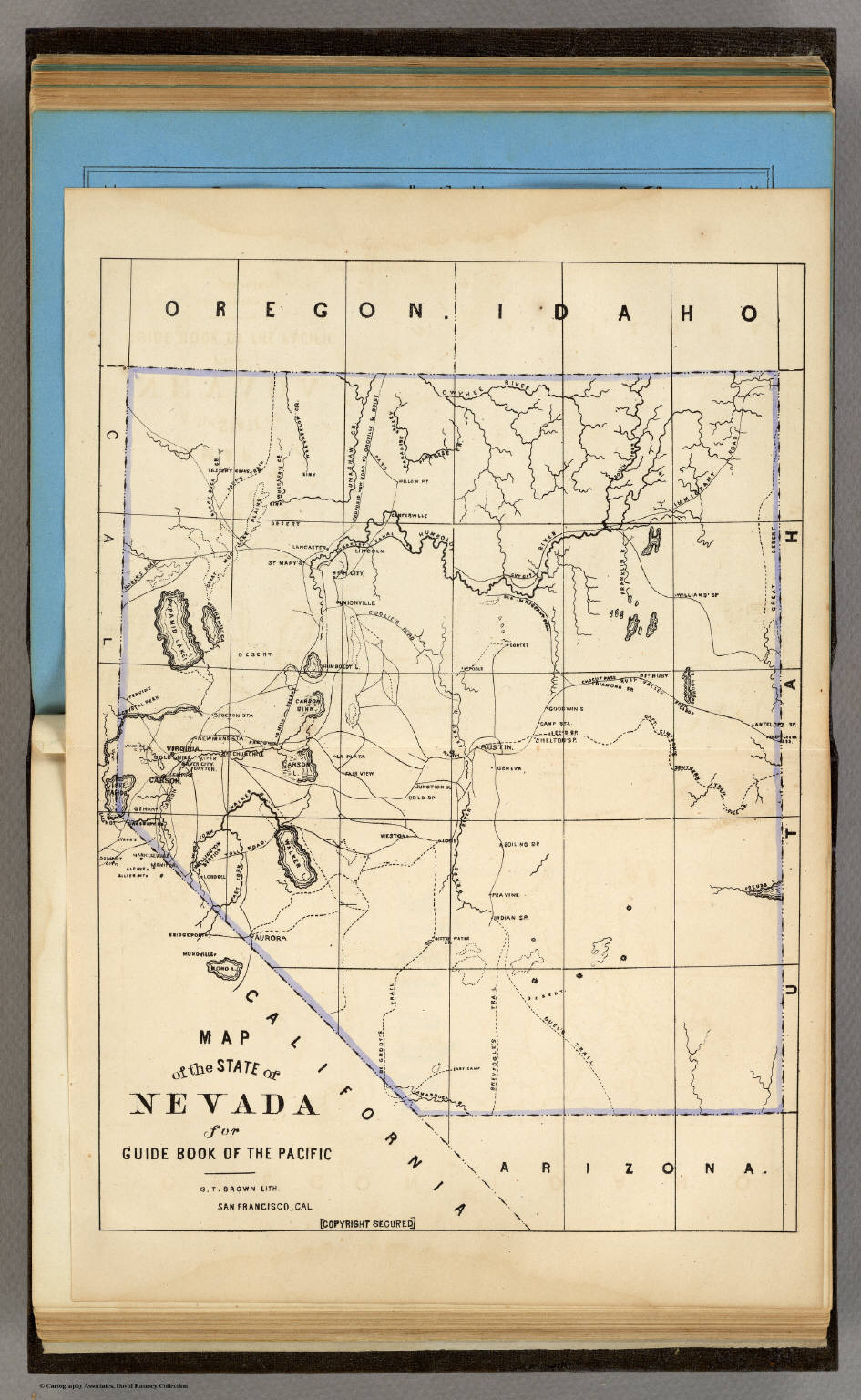 Nevada David Rumsey Historical Map Collection