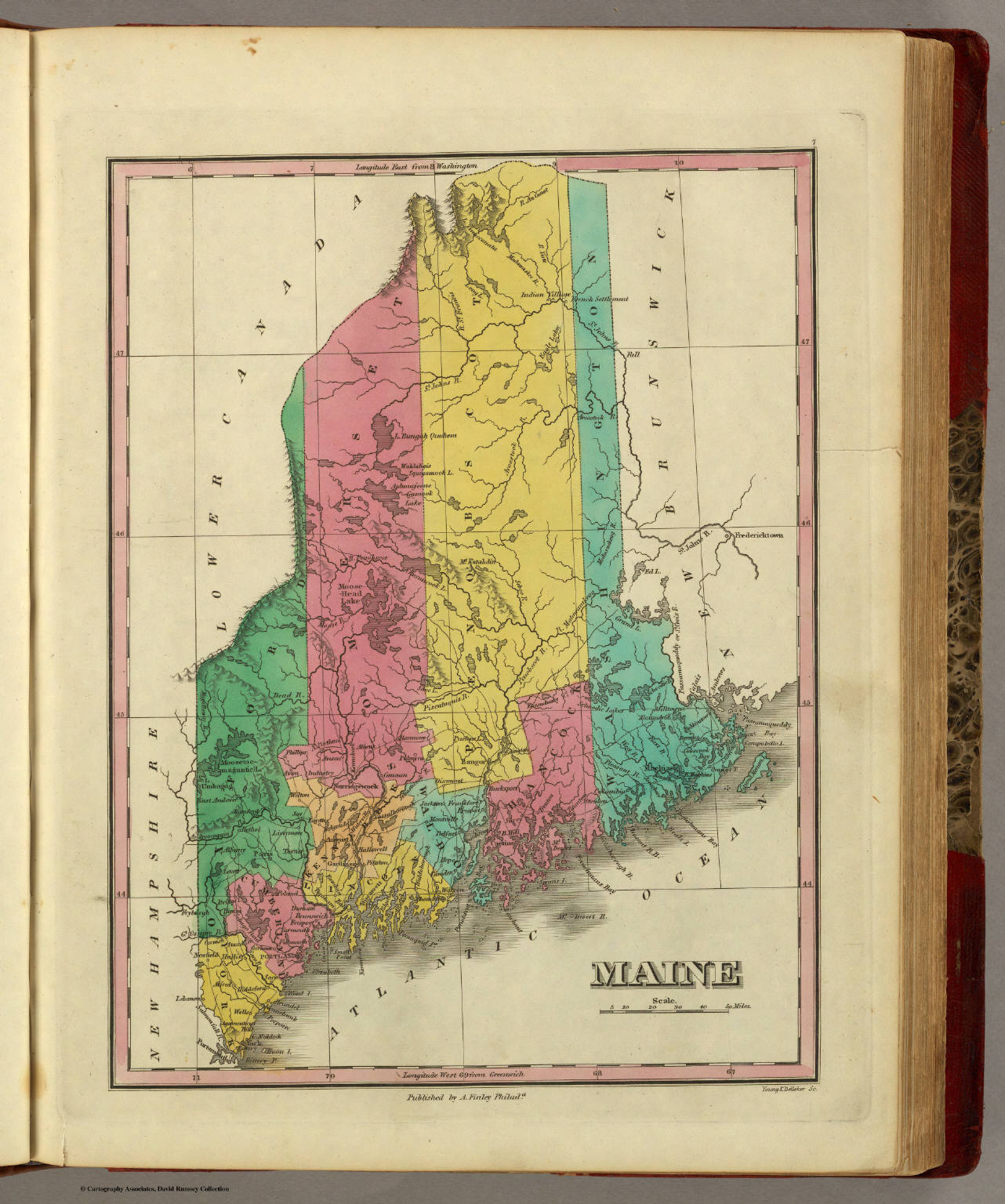 Maine. - David Rumsey Historical Map Collection