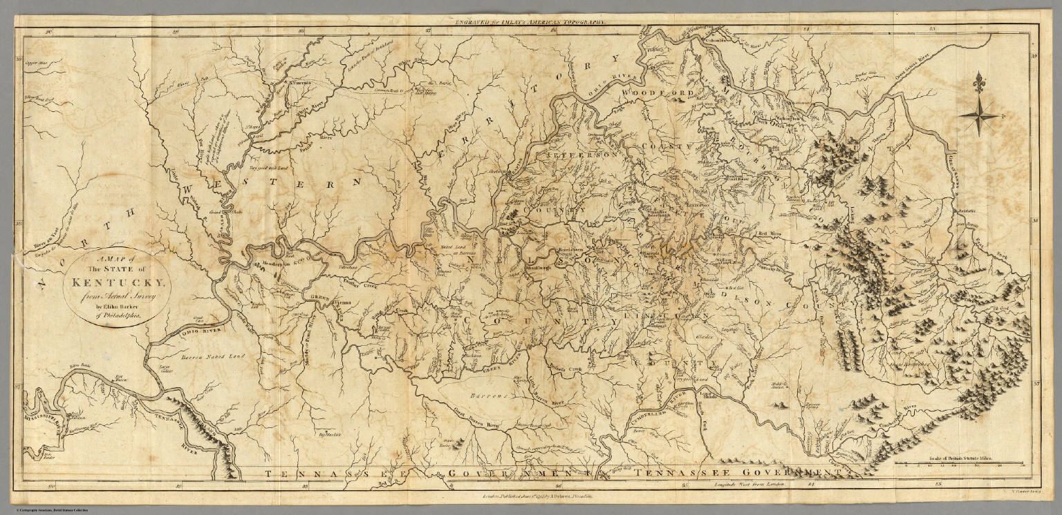 Kentucky. - David Rumsey Historical Map Collection