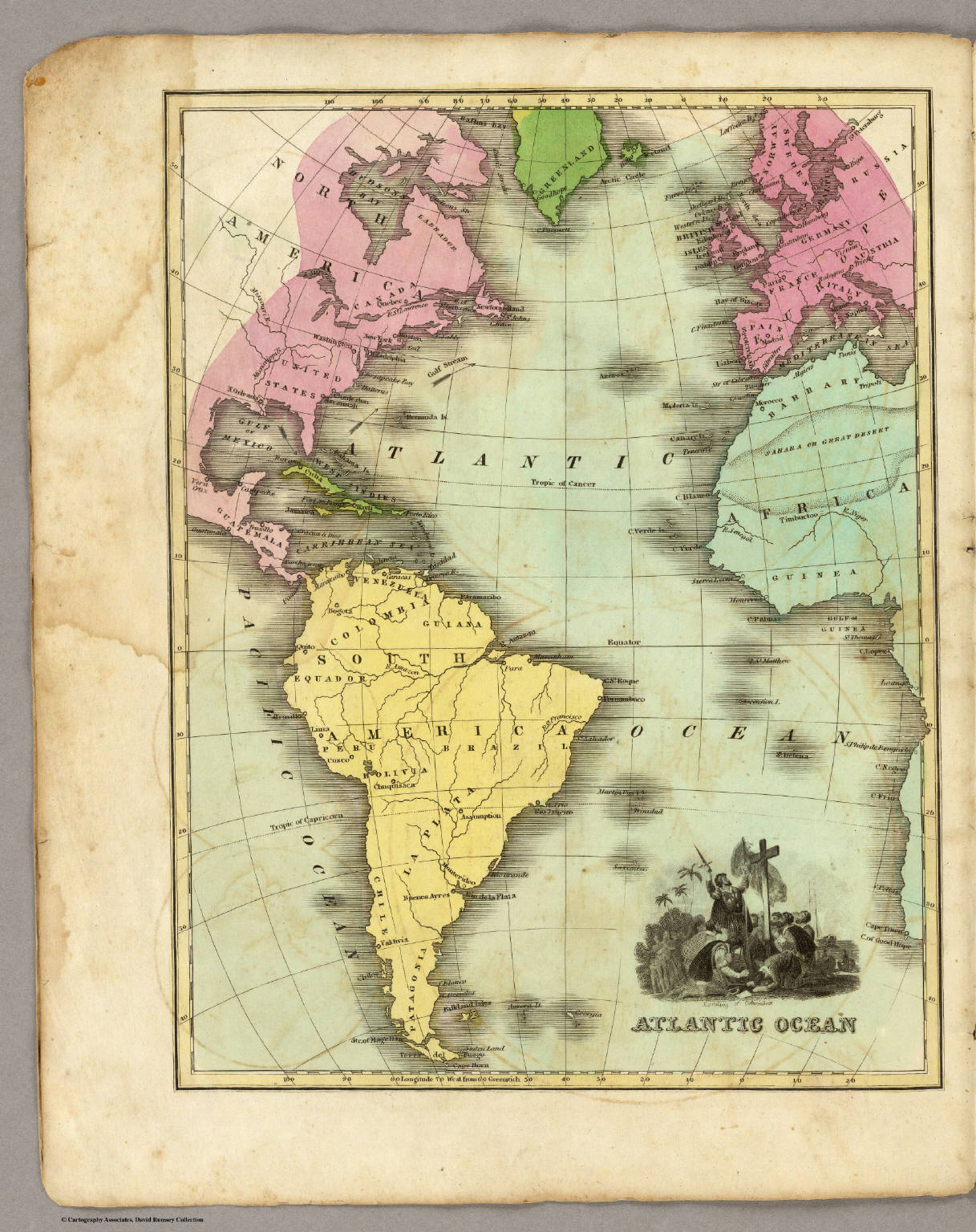 Atlantic Ocean. - David Rumsey Historical Map Collection