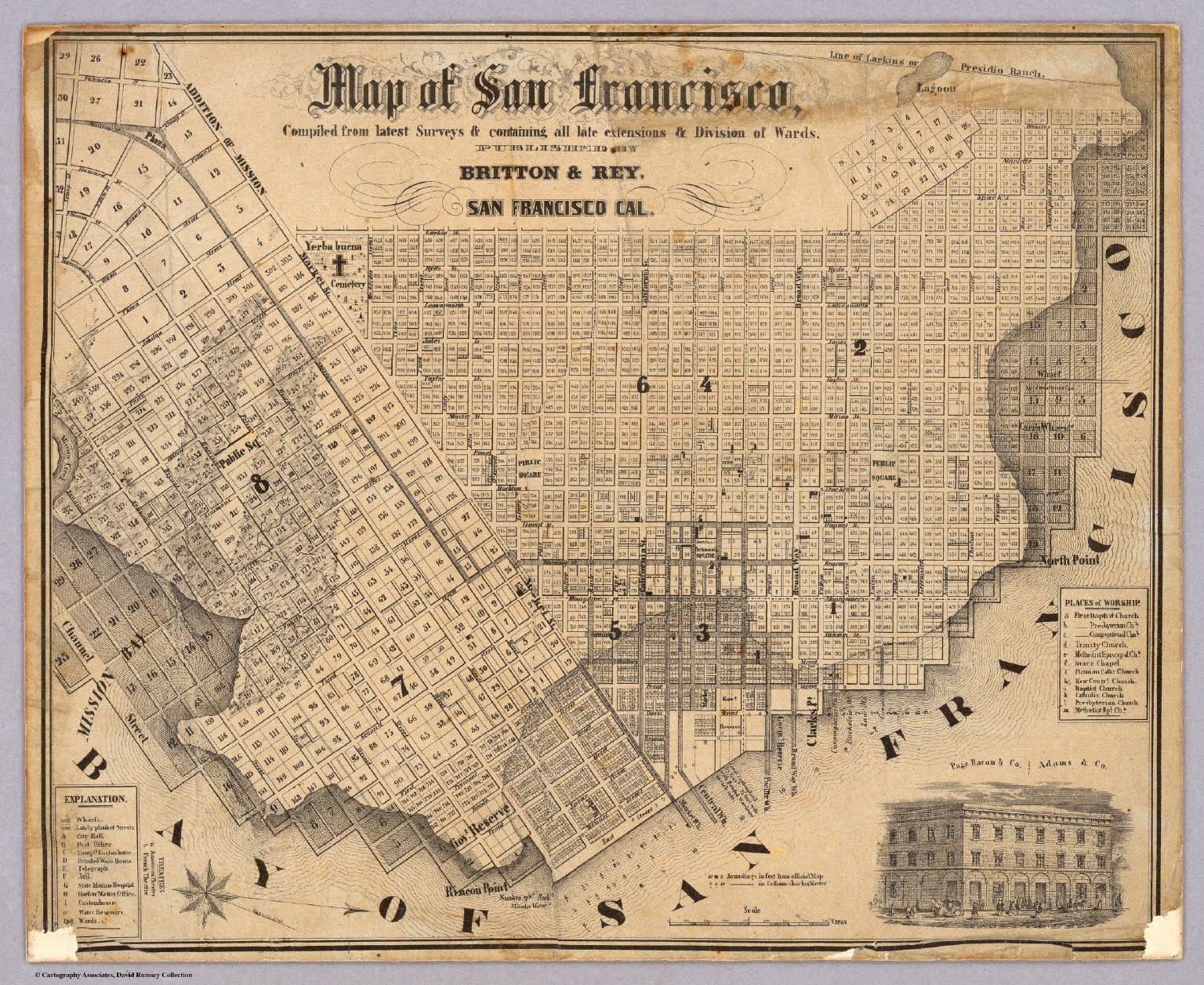 Vintage Vibes: 1927 Pictorial Map Of San Francisco – Historic Reproduction Poster, 20x24 Inches