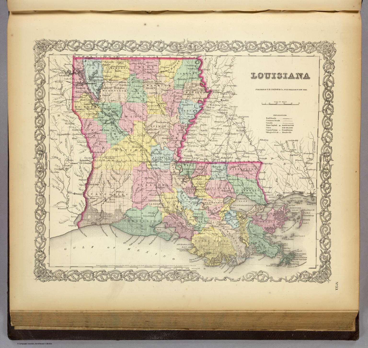Louisiana David Rumsey Historical Map Collection 0038
