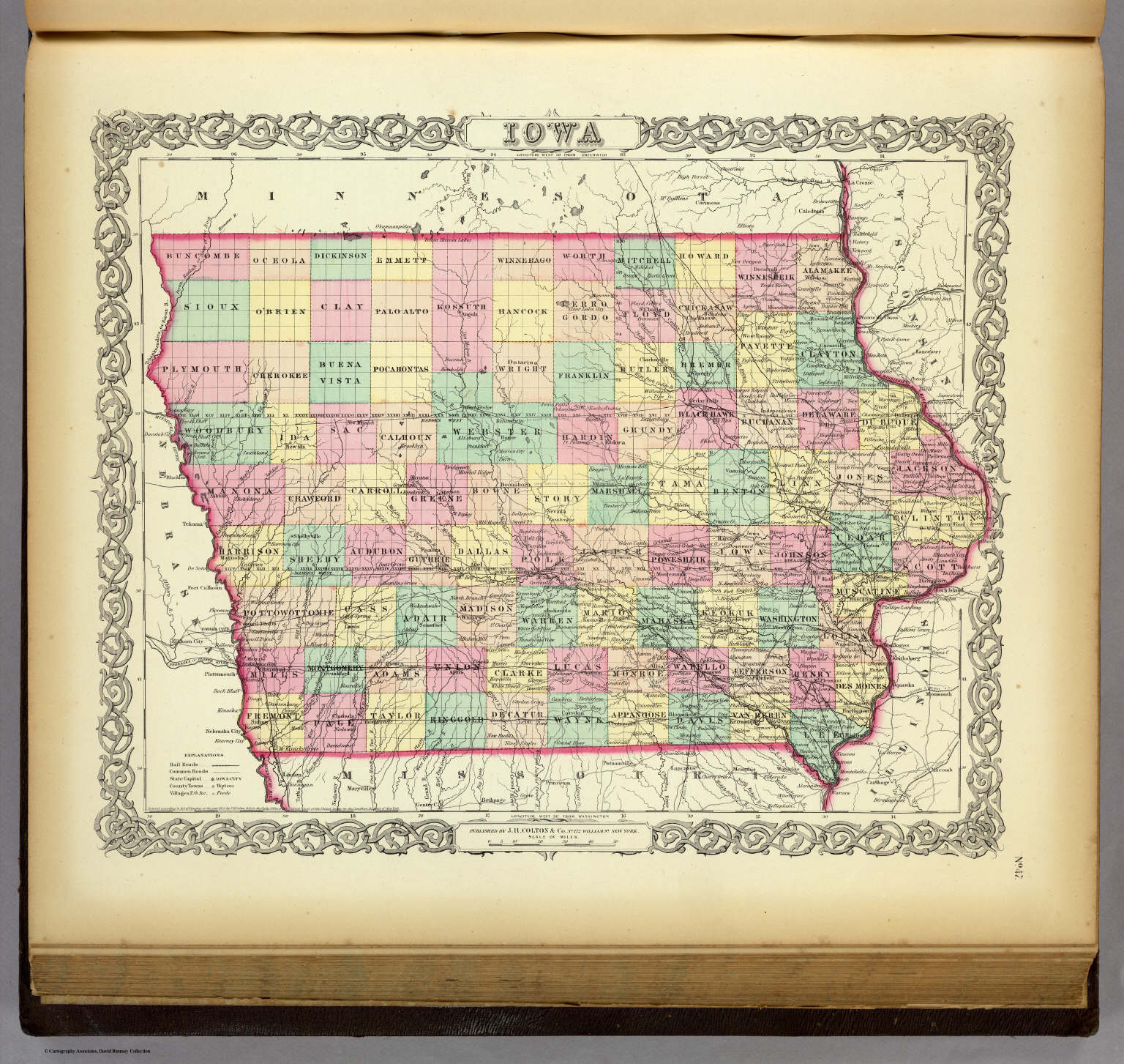 Iowa David Rumsey Historical Map Collection