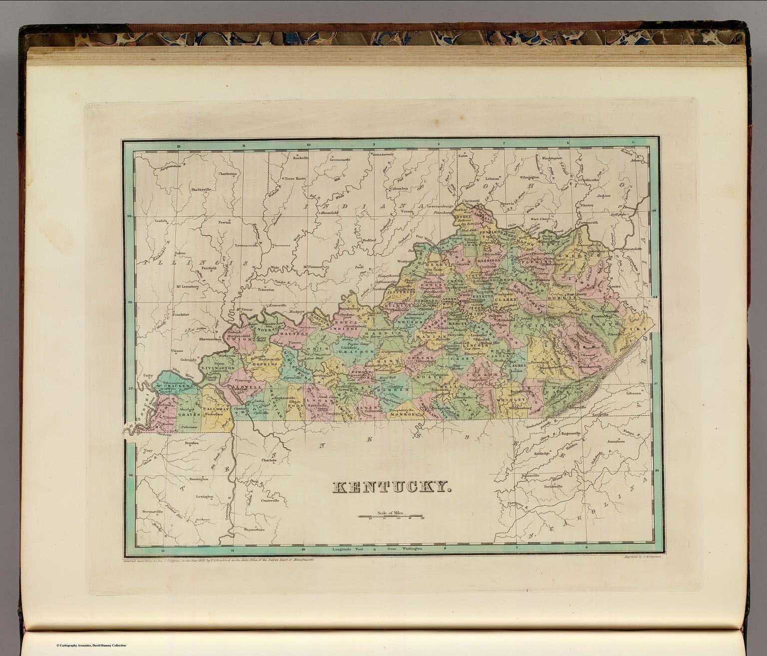 Kentucky. David Rumsey Historical Map Collection