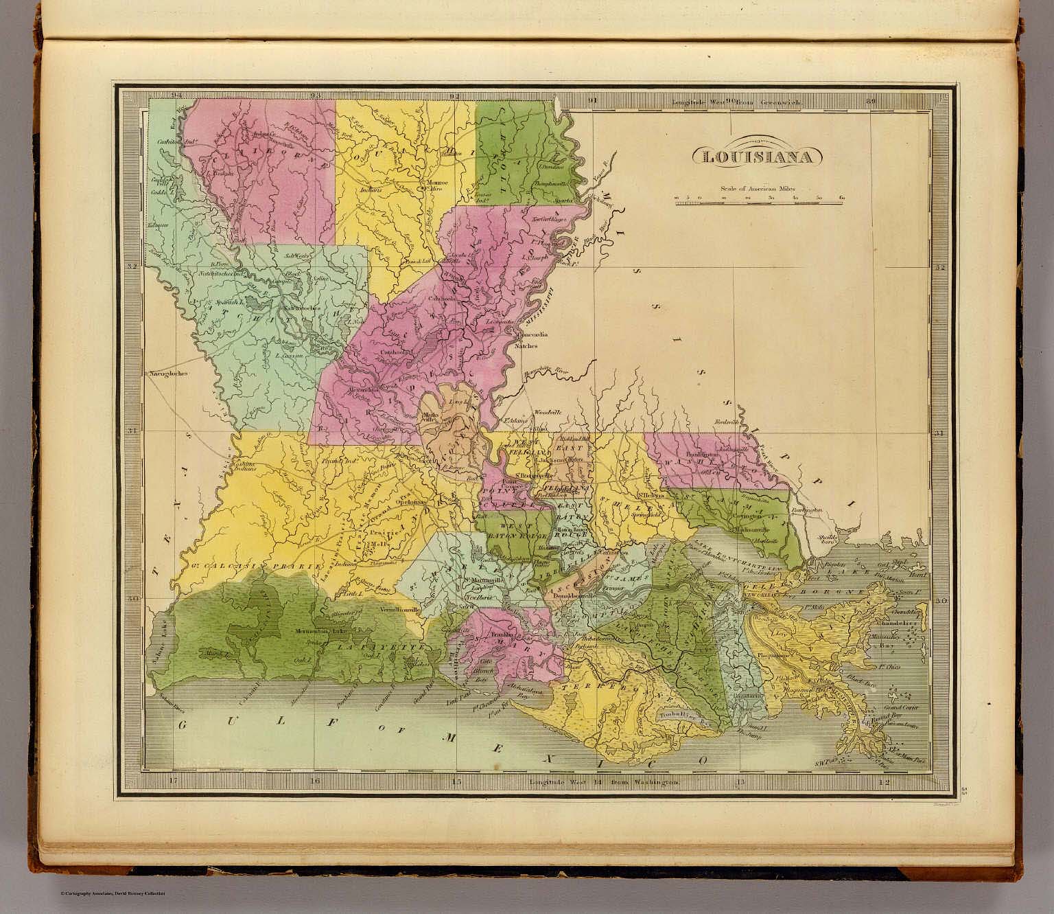Louisiana David Rumsey Historical Map Collection 0755