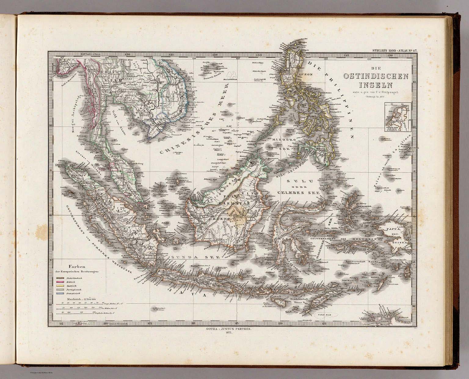 Die Ostindischen Inseln. - David Rumsey Historical Map Collection