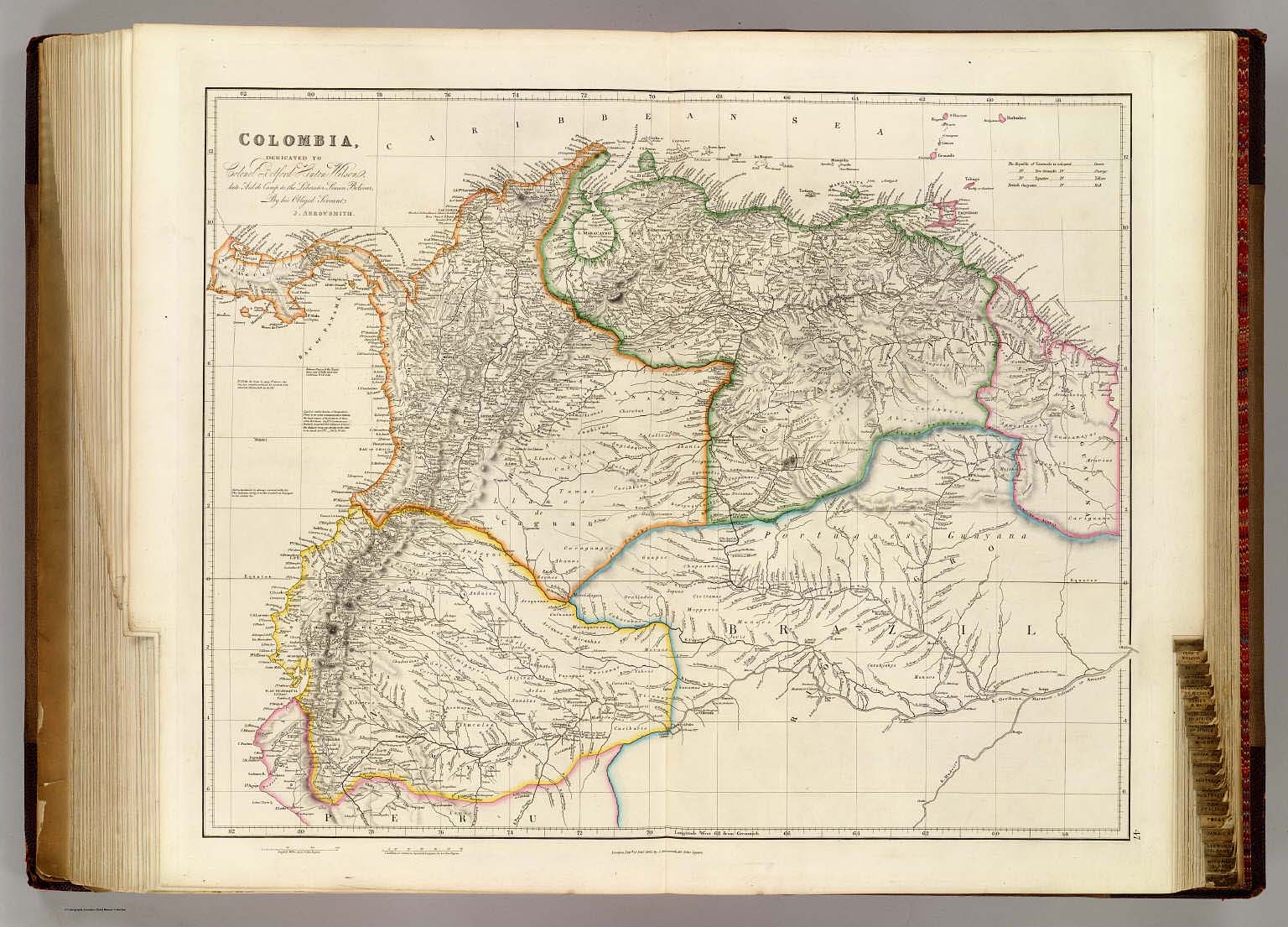 Colombia. - David Rumsey Historical Map Collection