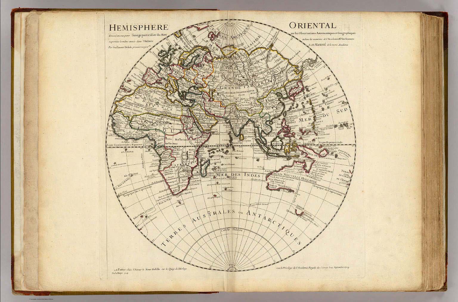 Hemisphere Oriental. - David Rumsey Historical Map Collection