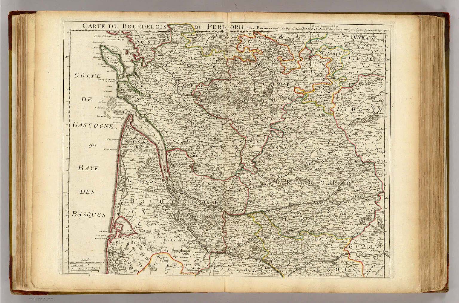 Bourdelois du Perigord. - David Rumsey Historical Map Collection