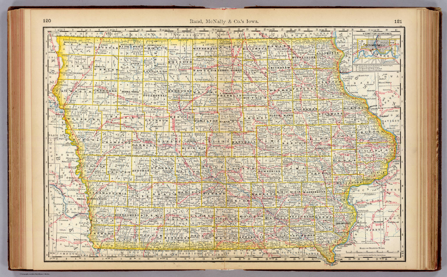 Iowa David Rumsey Historical Map Collection