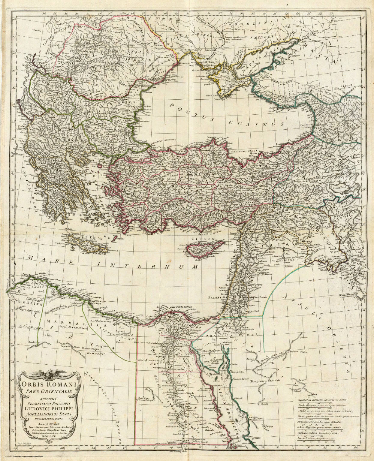 Orbis Romani, pars orientalis. - David Rumsey Historical Map Collection