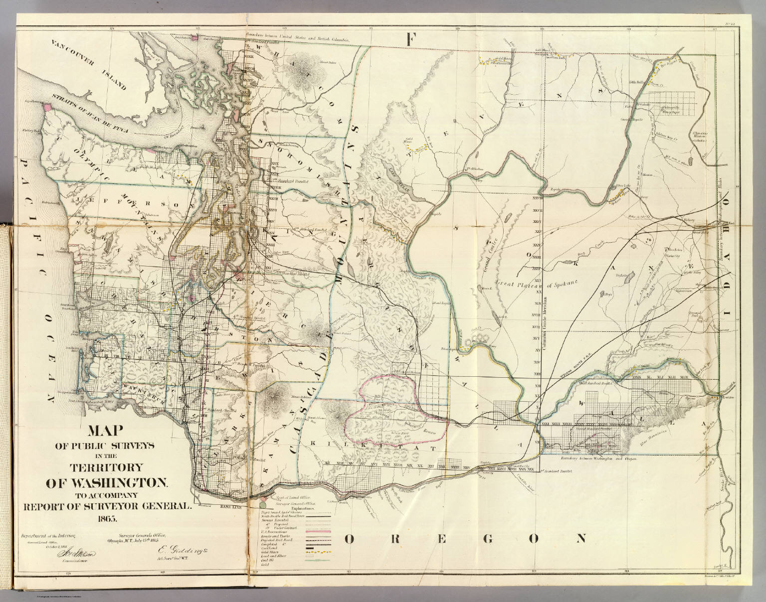 Washington Territory. - David Rumsey Historical Map Collection