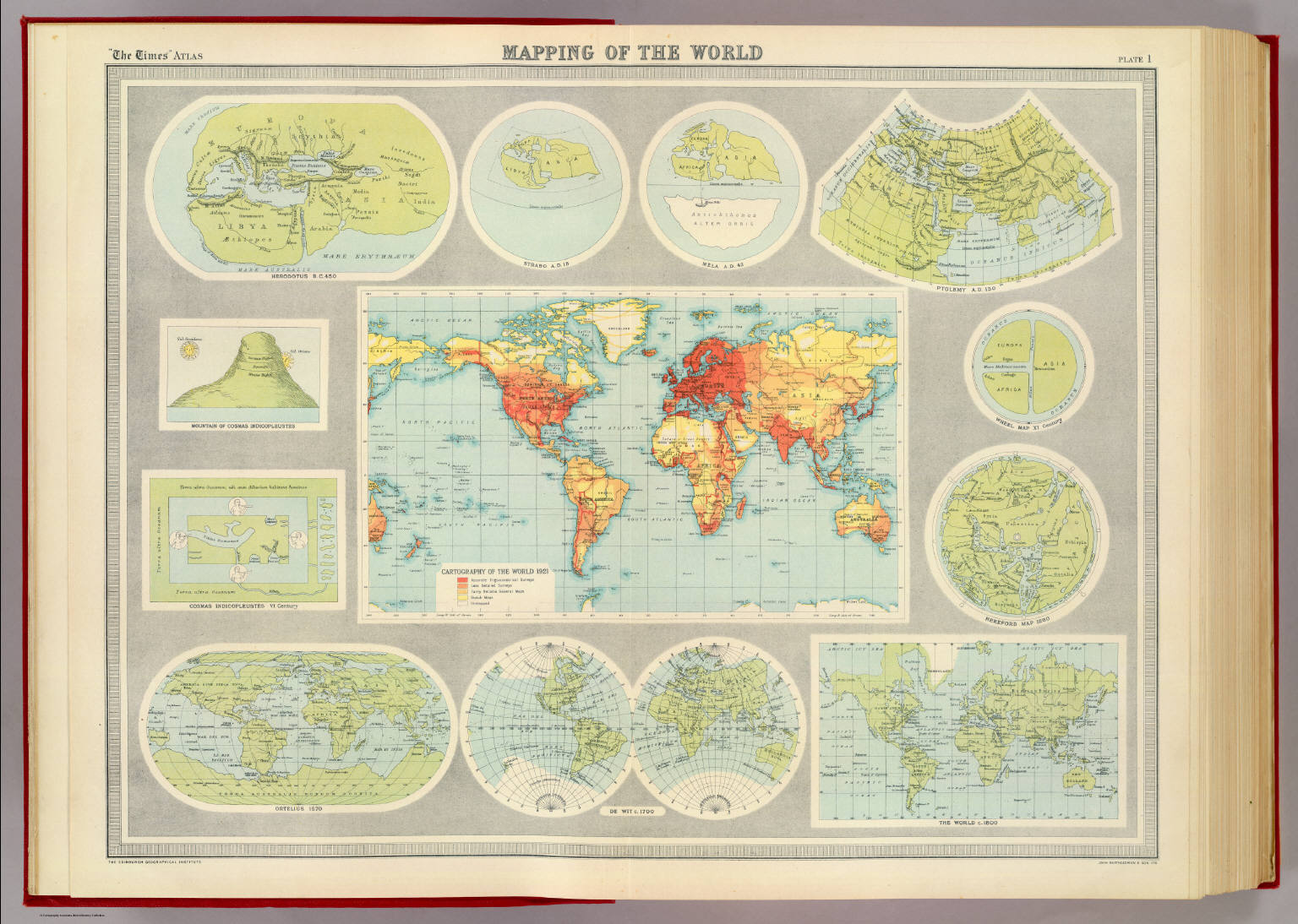 Mapping of the world. - David Rumsey Historical Map Collection