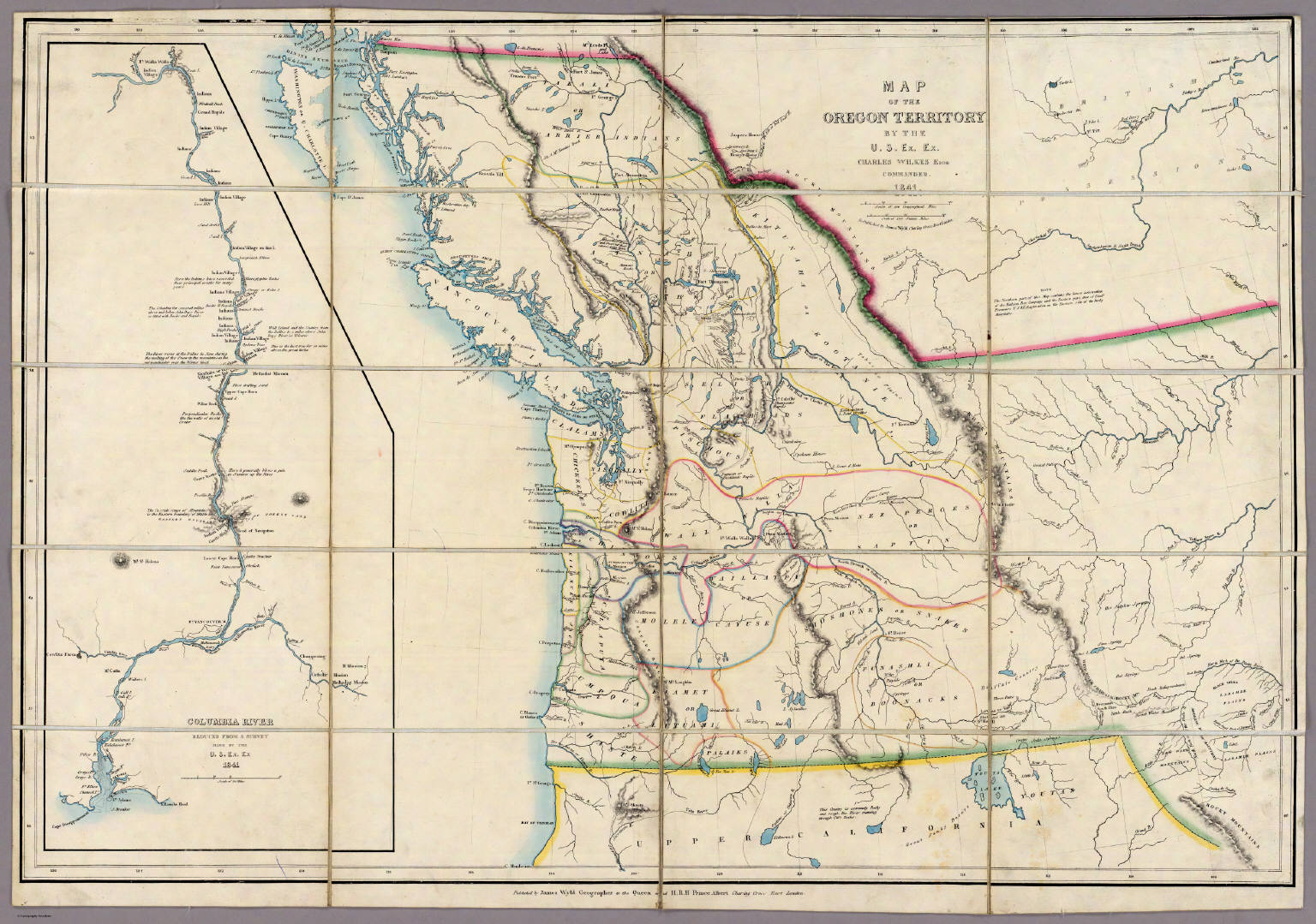 Map of the Oregon Territory - David Rumsey Historical Map Collection