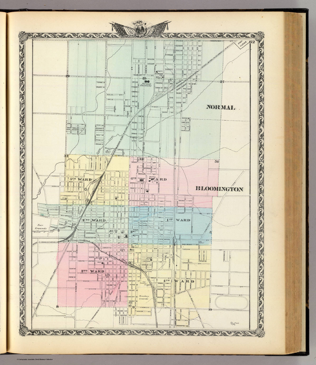 Normal, Bloomington. David Rumsey Historical Map Collection