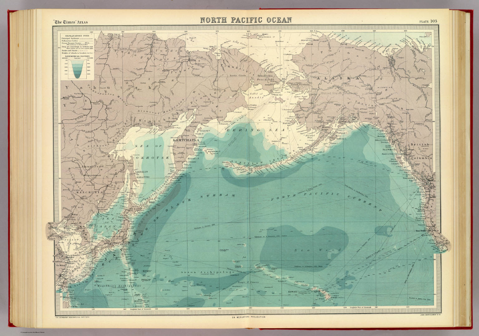 North Pacific Ocean. - David Rumsey Historical Map Collection