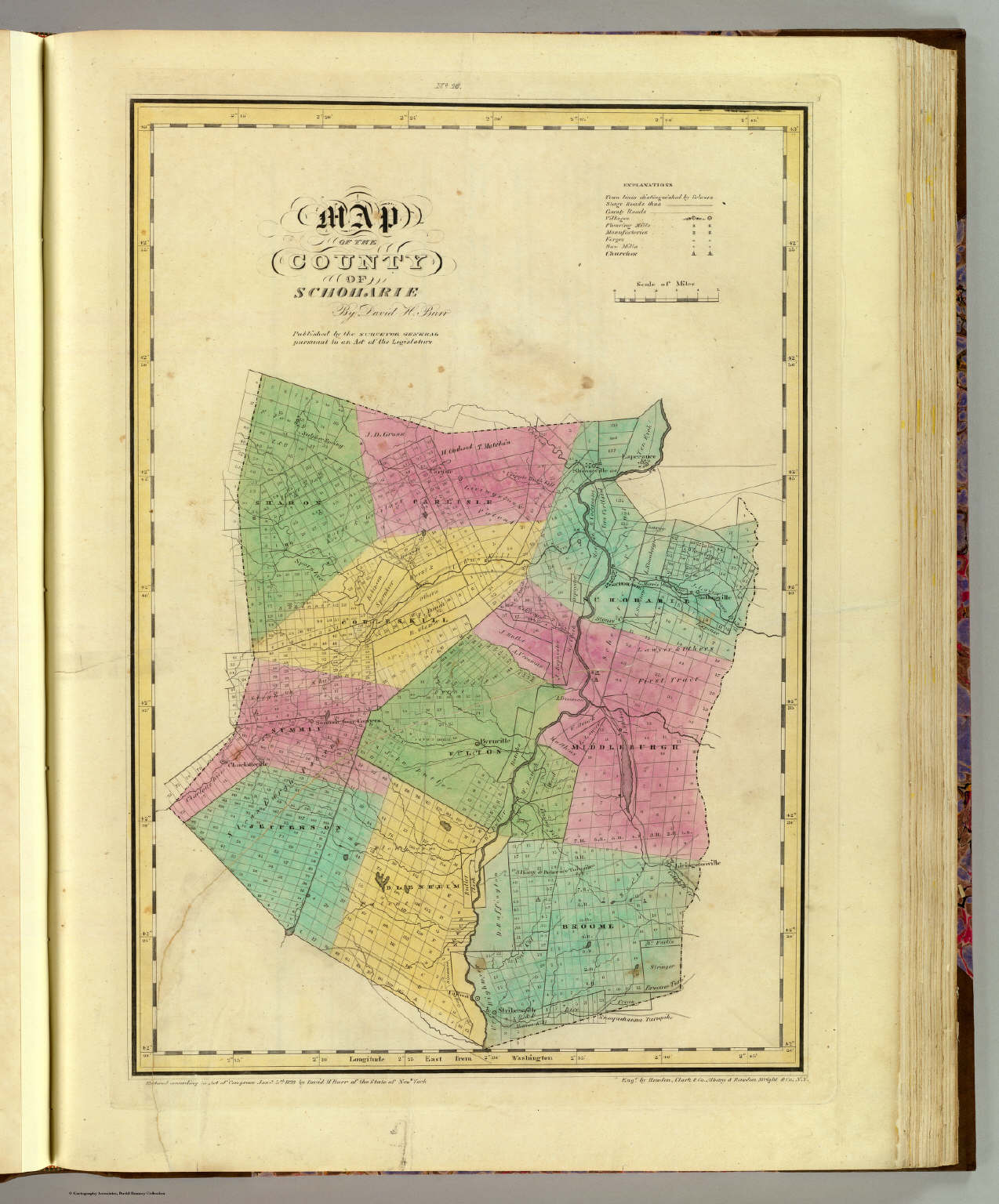 Schoharie County. David Rumsey Historical Map Collection