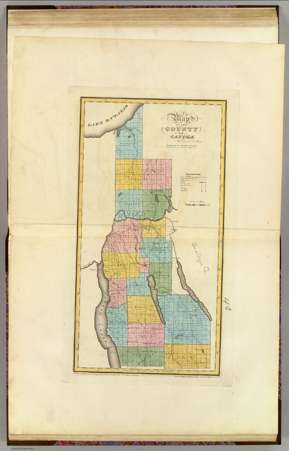 Cayuga County. David Rumsey Historical Map Collection