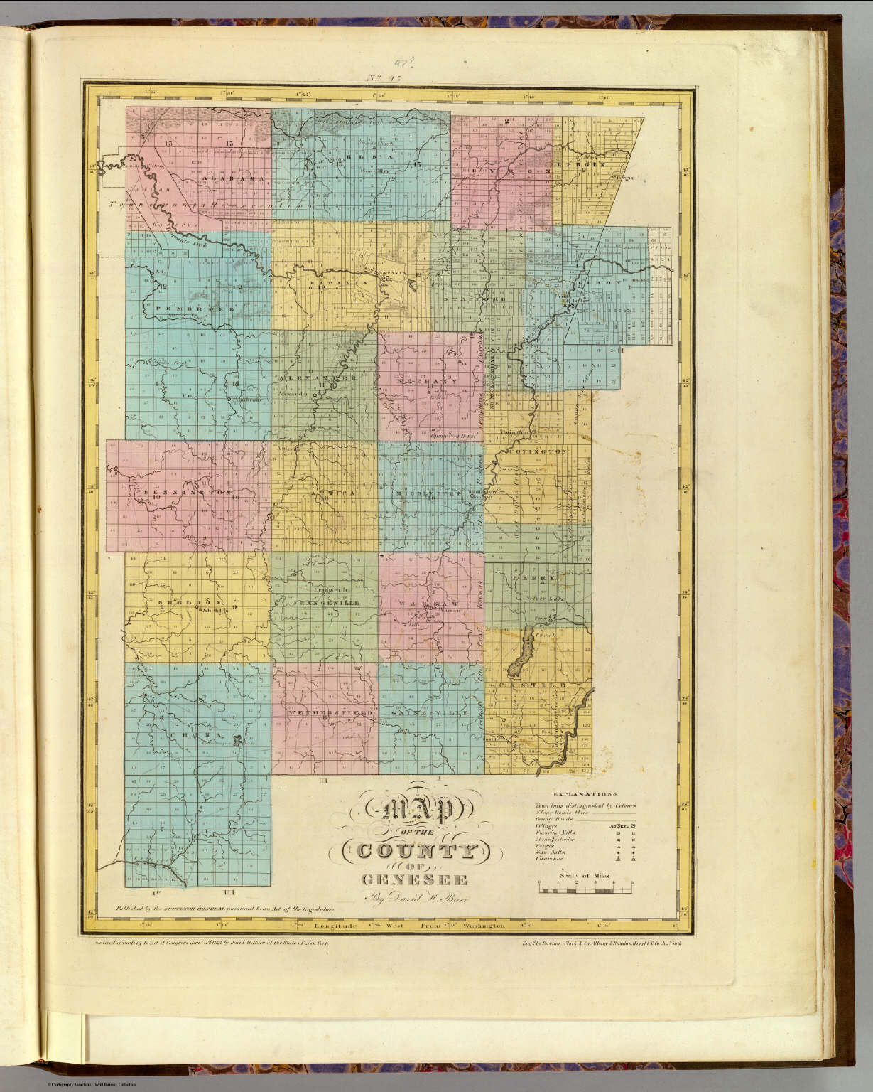 Genesee County. - David Rumsey Historical Map Collection