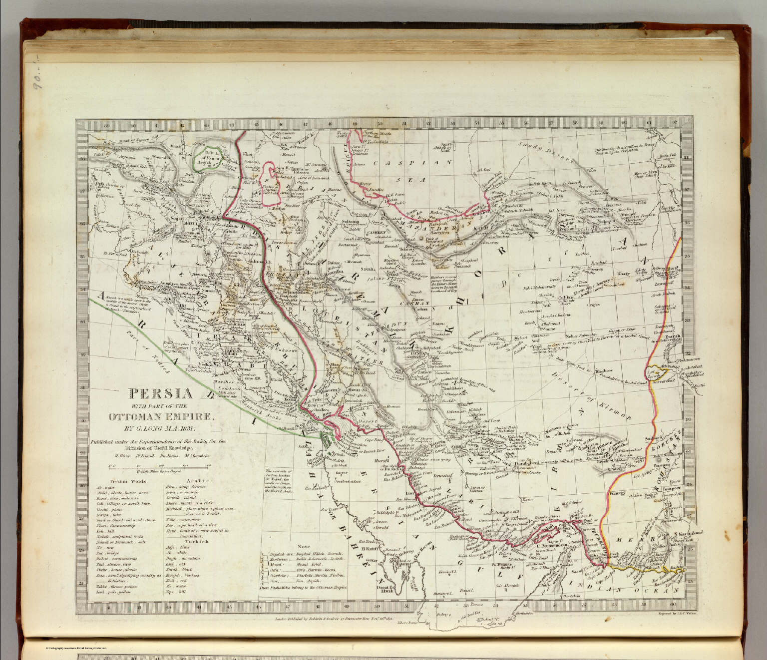 Persia, Ottoman Empire. - David Rumsey Historical Map Collection