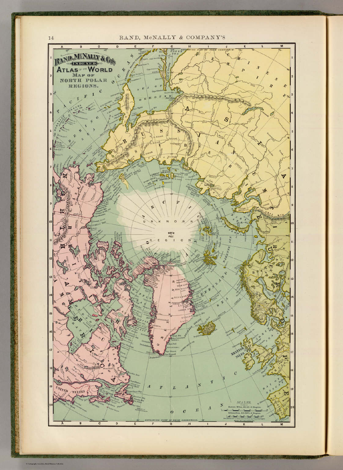 North Polar Regions David Rumsey Historical Map Collection