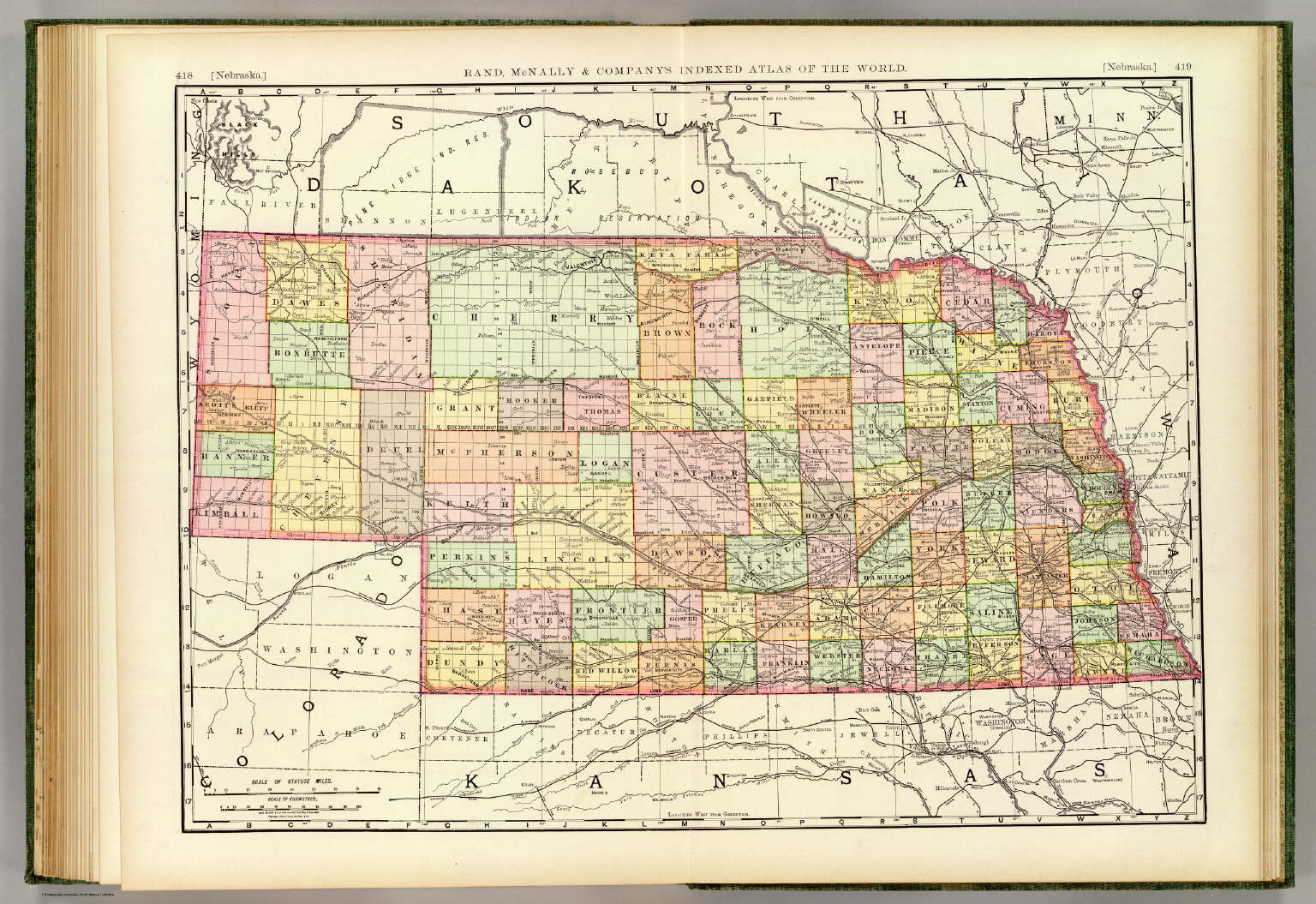 Nebraska. - David Rumsey Historical Map Collection