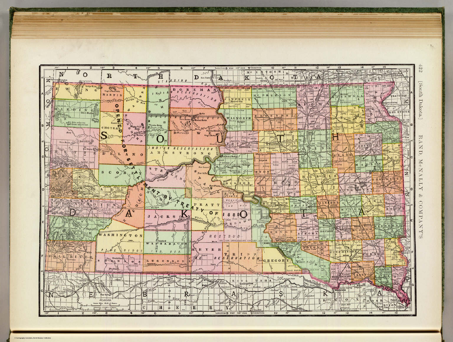 South Dakota. - David Rumsey Historical Map Collection