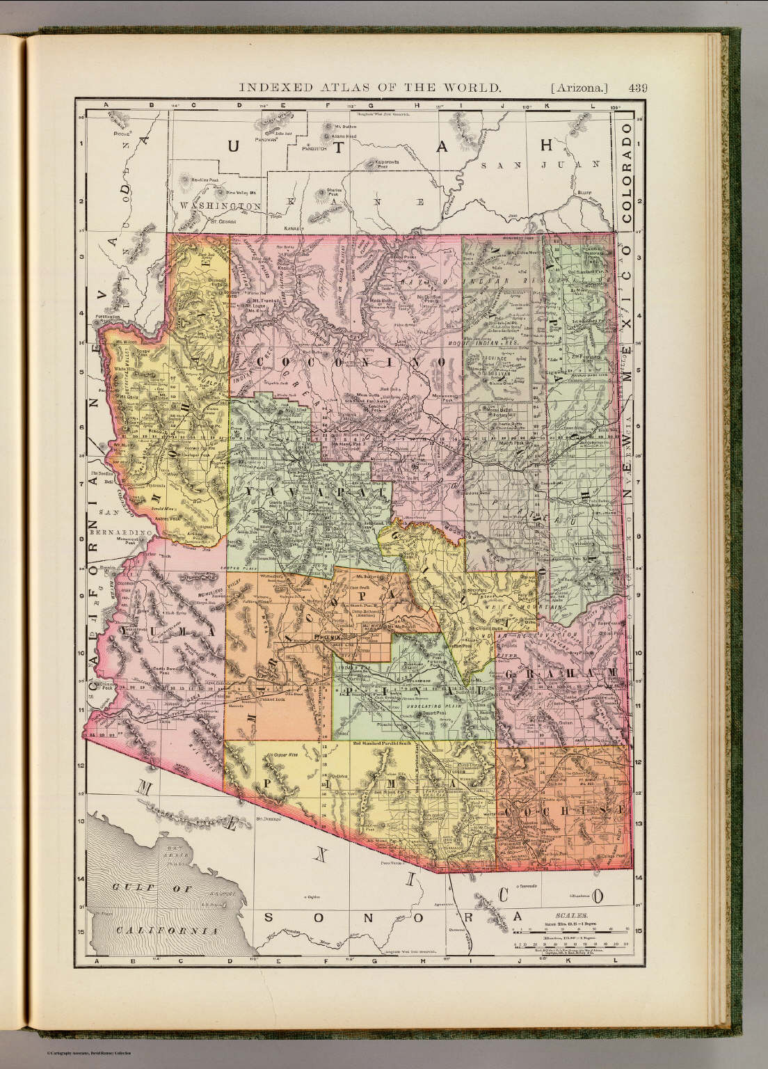 Arizona. - David Rumsey Historical Map Collection