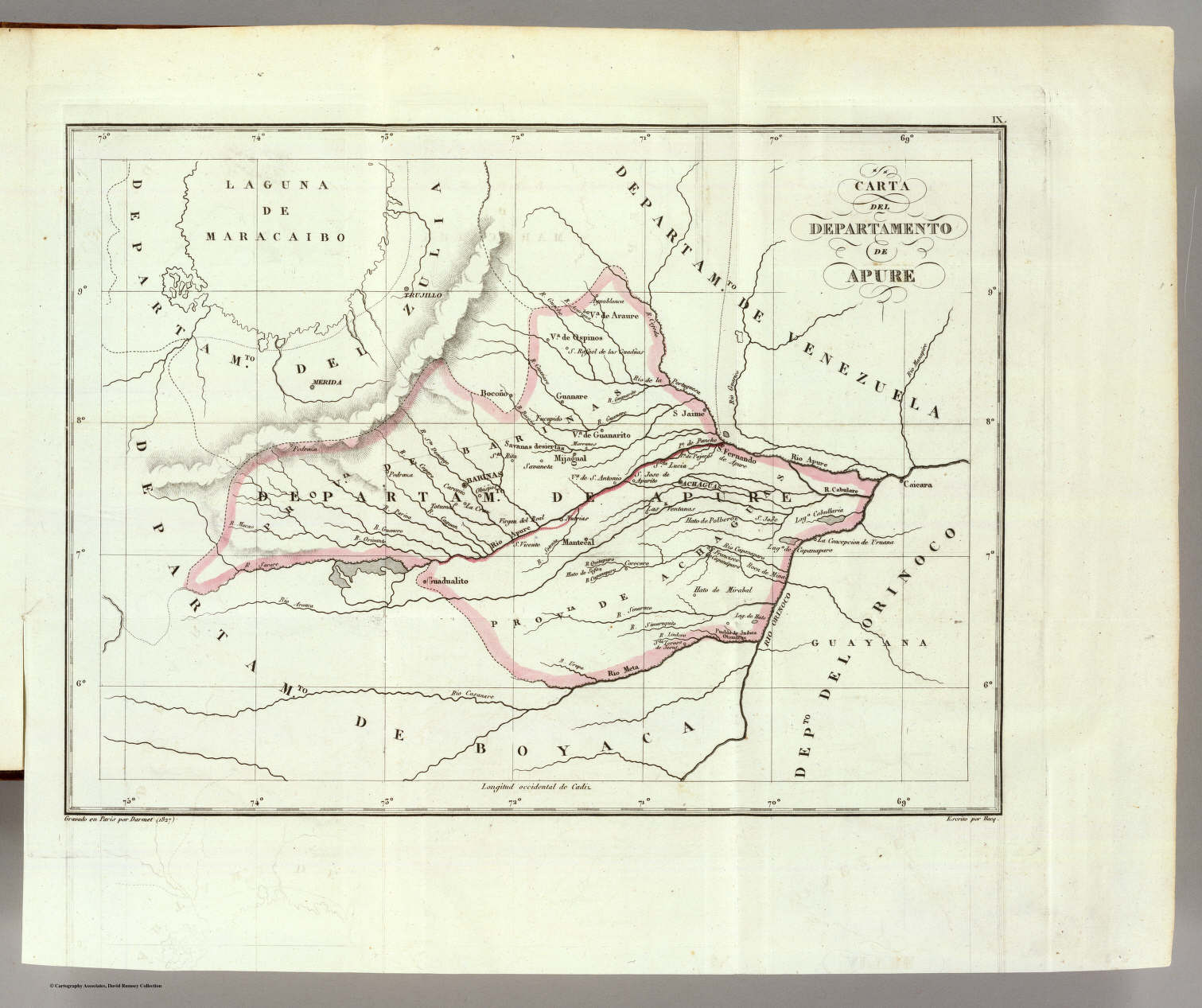 Apure. - David Rumsey Historical Map Collection