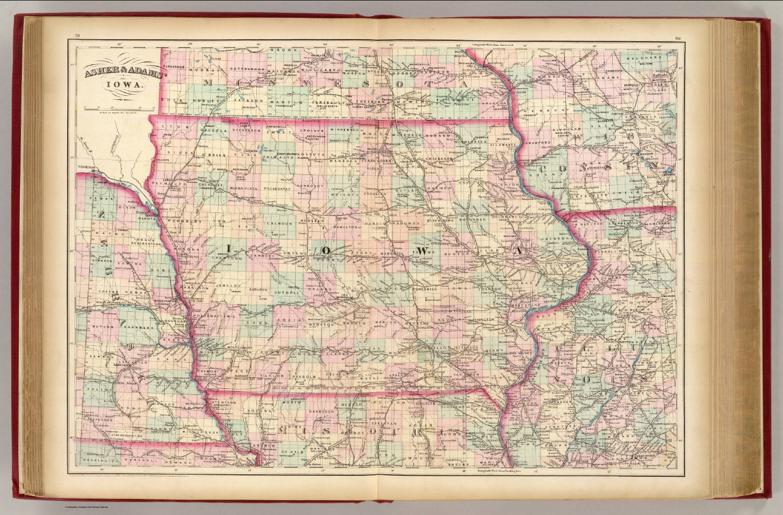 Iowa. - David Rumsey Historical Map Collection