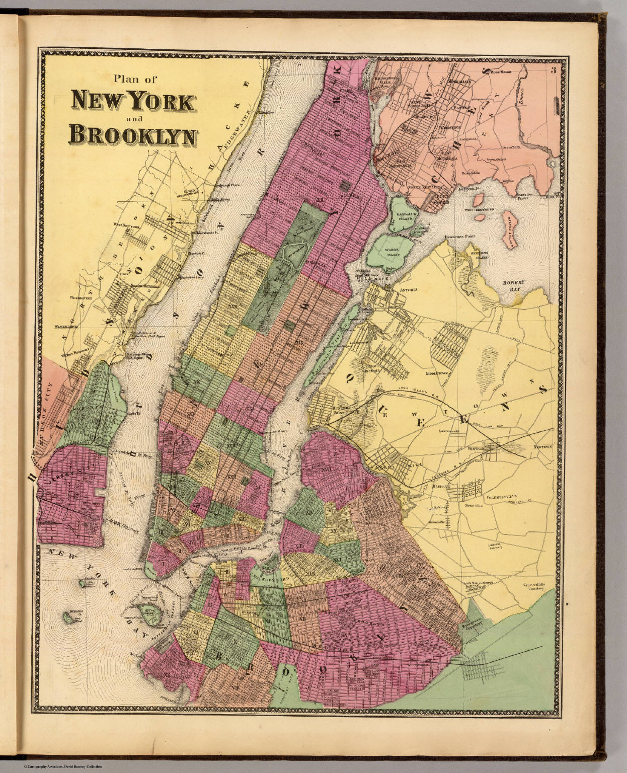 New York Brooklyn David Rumsey Historical Map Collection 