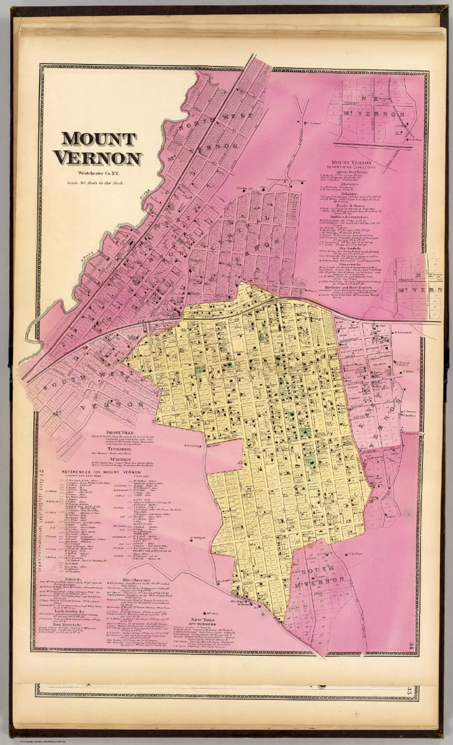 Mount Vernon Ny Map Mt. Vernon, N.y. - David Rumsey Historical Map Collection